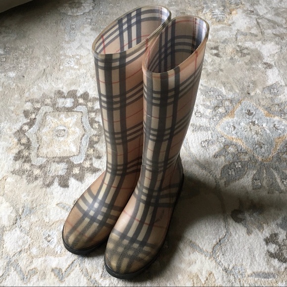 burberry wellies